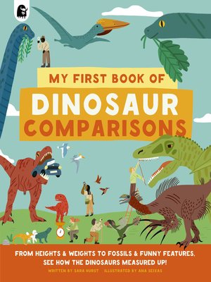 cover image of My First Book of Dinosaur Comparisons